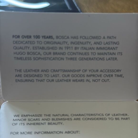 NEW Bosca Old Leather Weekend Wallet - Picture 5 of 7